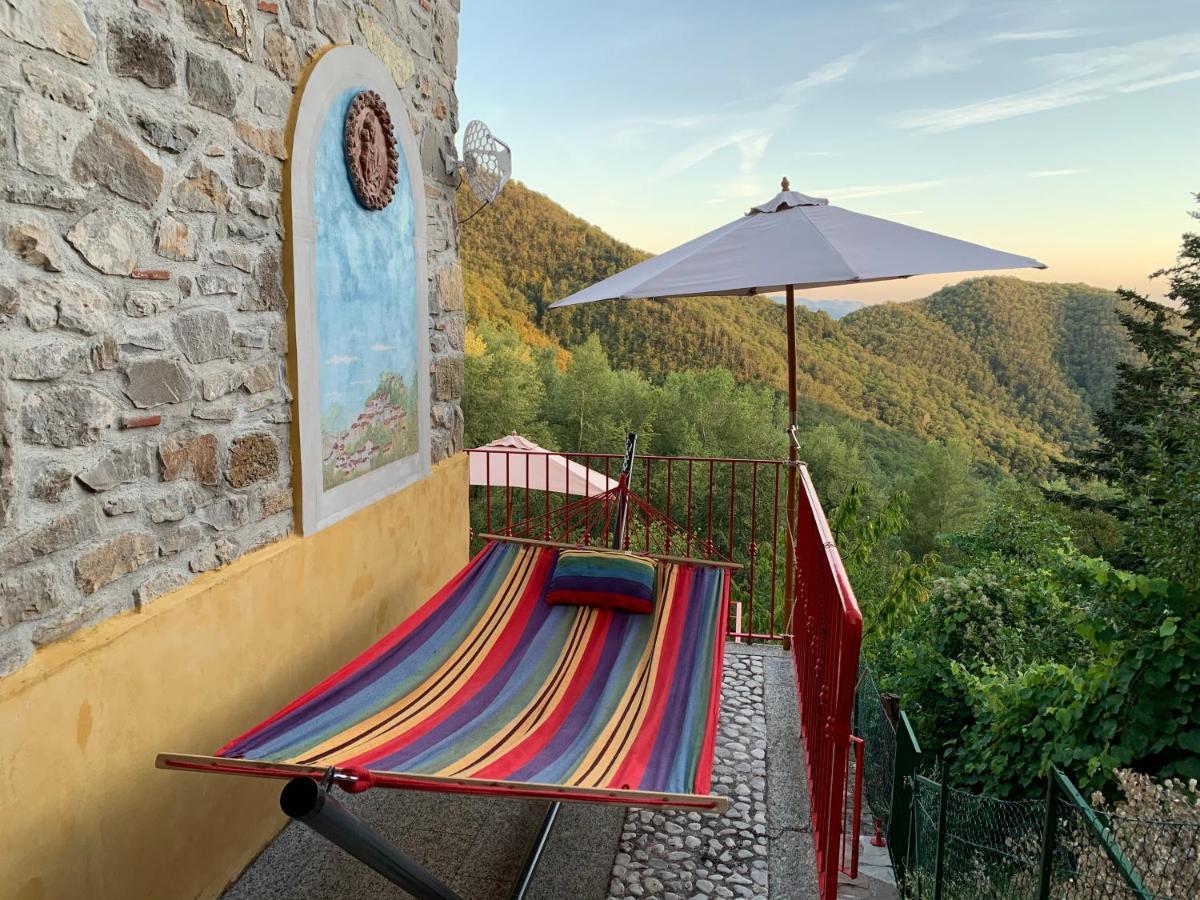 Deliziosa Casetta Sull'Appennino Toscano Montefegatesi Esterno foto