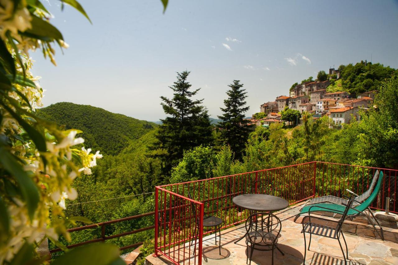 Deliziosa Casetta Sull'Appennino Toscano Montefegatesi Esterno foto