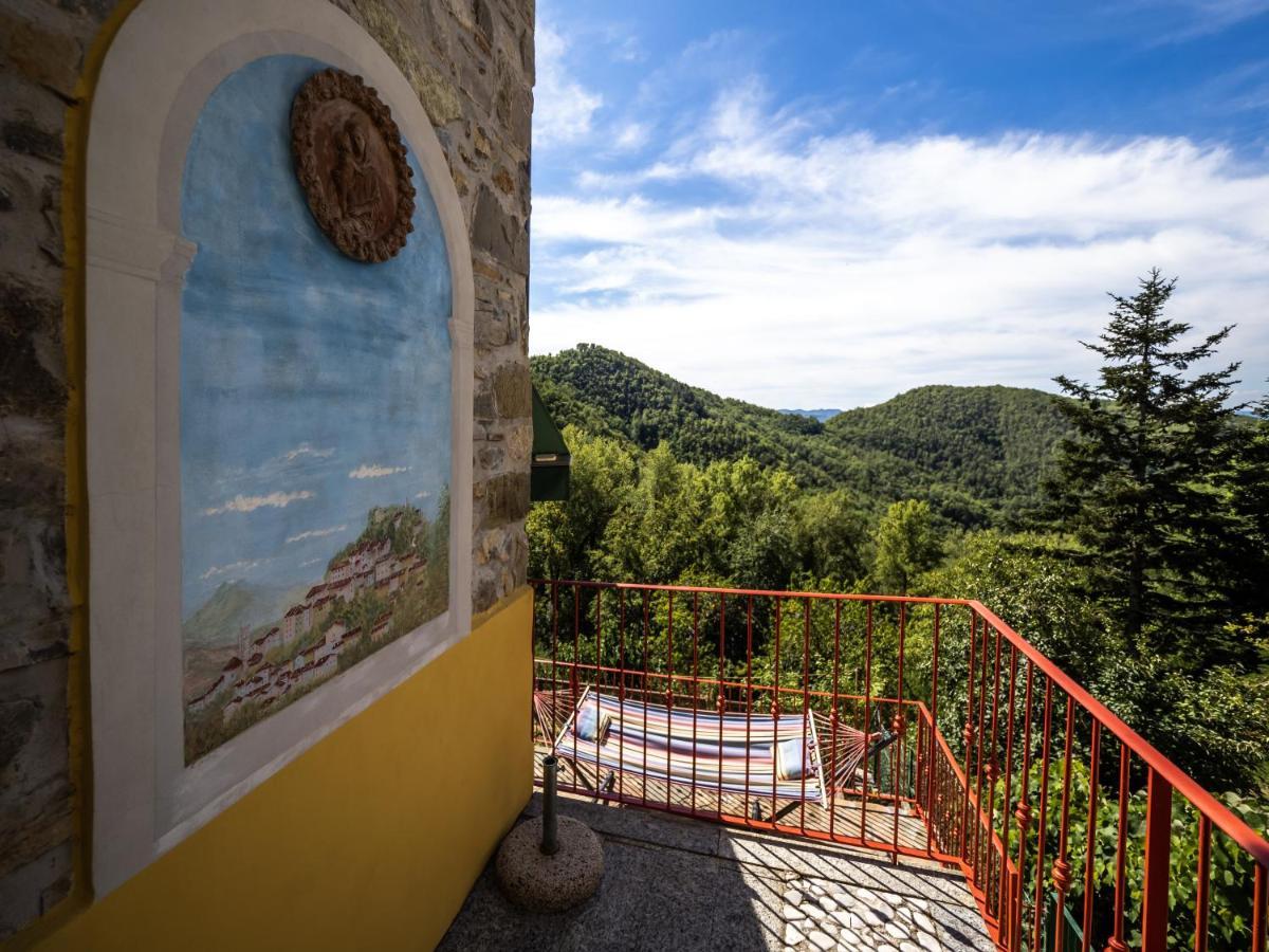 Deliziosa Casetta Sull'Appennino Toscano Montefegatesi Esterno foto
